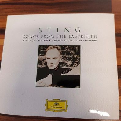 STING songs from the labyrinth DIGI EDC Germany EX/EX (CD Album, Pop, DG)