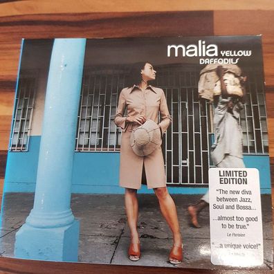 MALIA yellow daffodils DIGI VG+/EX (CD Album, Jazz, Epic)