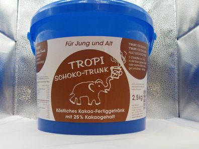 Kakao Fertiggetränk-Tropi, köstlich, mit 25% Kakaogehalt 2,5 kg