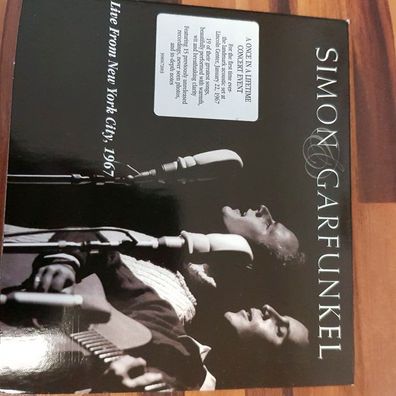 SIMON & Garfunkel live from new york city 1967 DIGI VG+/VG+ (CD Album, Pop)