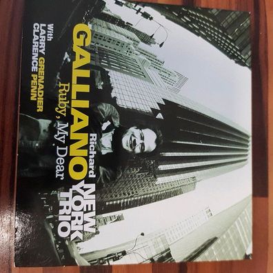 Richard Galliano NEW YORK TRIO ruby my dear DIGI VG+ (CD Album, Jazz)