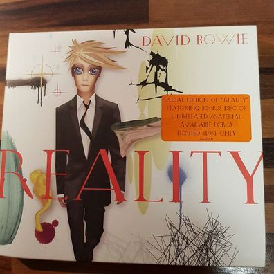 DAVID BOWIE reality DIGI SMM EX/EX (CD Album, Pop, ISO)