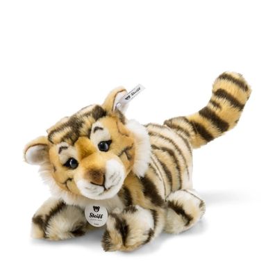 Steiff 066269 Radjah Baby-Schlenker Tiger 28cm liegend Wildtier