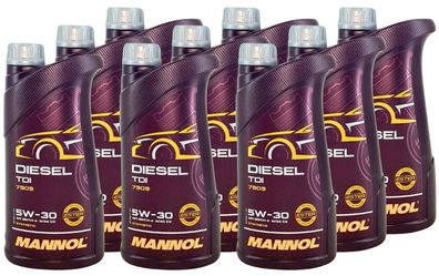 Mannol Diesel TDI 5W-30 9x1 Liter