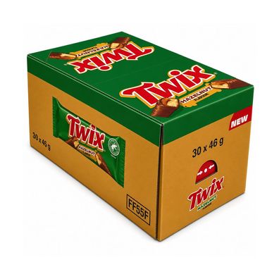 Twix Hazelnut, Kiste mit 30x 46g