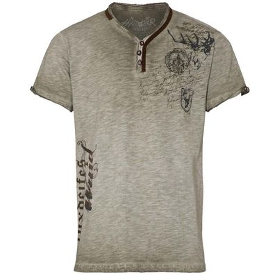 Hangowear Trachtenshirt Yossi oliv