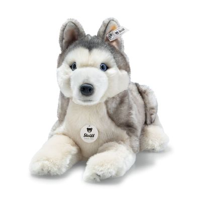 Steiff Husky Bernie 33cm grau weiss 067891 Plüsch