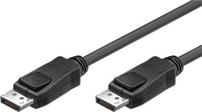 DisplayPort Verbindungskabel 1.1 vernickelt 2m Schwarz - DisplayPort-Stecker >