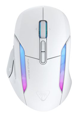 Turtle Beach Kone II Air, rechts, Optisch, RF Wireless + Bluetooth, 26000 DPI, Weiß