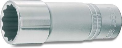 HAZET Steckschlüsseleinsatz 1/2", 12-kant, lange F 30 mm