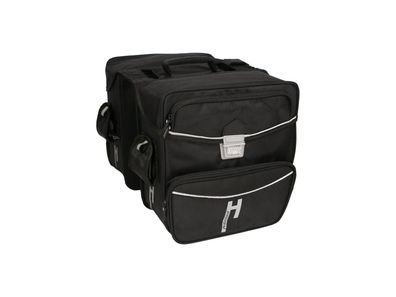 Haberland Doppeltasche "Touring Max" Vol schwarz