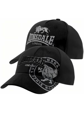 Lonsdale Cap Leiston Kappe Doppelpack