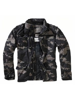 Brandit Jacke Britannia Winter Jacket in Darkcamo