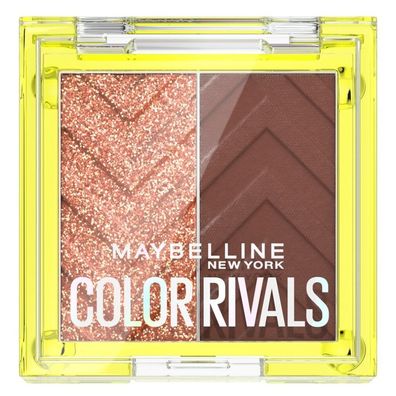 Maybelline, Color Rivals Duo Palette, Lidschatten-Palette, Spicy x Suave, 2, 3 g