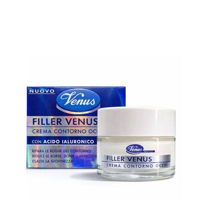 Venus, Perfect Filler, Hyaluronsäure, reparative Augencreme, 15 ml