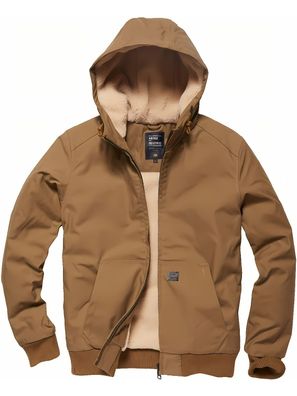 Vintage Industries Winterjacke Datton Jacket Dark Tan