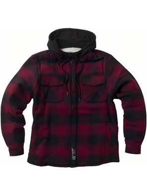 WCC West Coast Choppers Herren Jacke Hell Bent Flannel Jacket WCCJS168RD