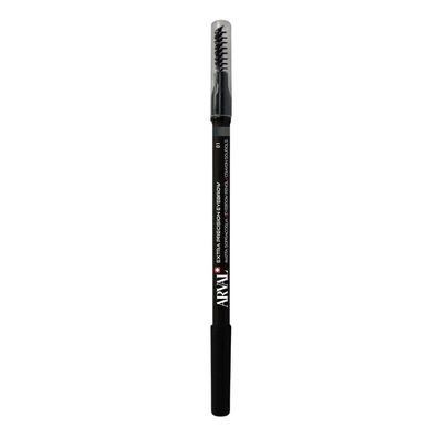 Arval, Augenbrauenstift mit zwei Enden, N1, Anthrazit, 1,19 g