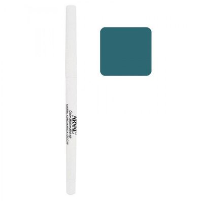 Arval, Automatischer Stift, einziehbar, Gel-Eyeliner-Stift, 3, Grün, 5 g