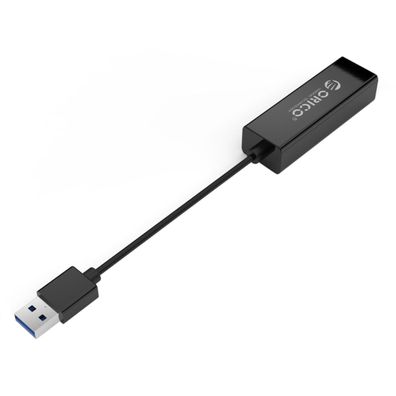 Orico UTJ-U3 USB-A 3.0 Gigabit LAN Adapter RJ45 Schwarz