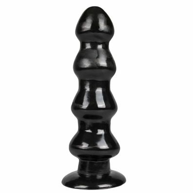 Master Series Four Stage Rocket Dildo Schwarz 1 Stück