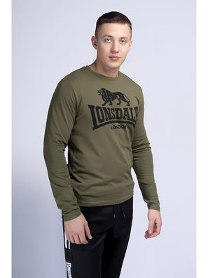 Lonsdale Longsleeve Ayrshire Langarmshirt normale Passform Doppelpack