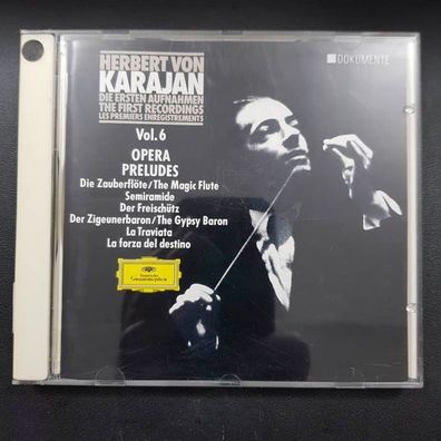 Herbert VON Karajan die ersten aufnahmen (vol. 6) FULL SILVER PDO WGER NM/EX