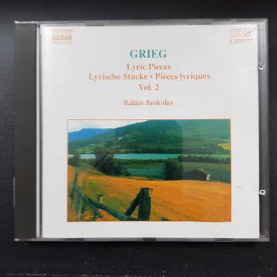 BALAZS Szokolay grieg - lyric pieces vol. 2 NM/EX (CD Album, Klassik, Naxos)