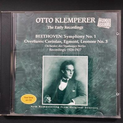 OTTO Klemperer beethoven symphony 1 / overtures EX/EX (CD Album, Klassik)