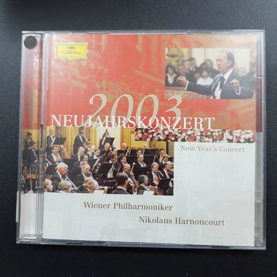 WIENER Philharmoniker neujahrskonzert 2003 NM/EX (2CD, Klassik, DG)