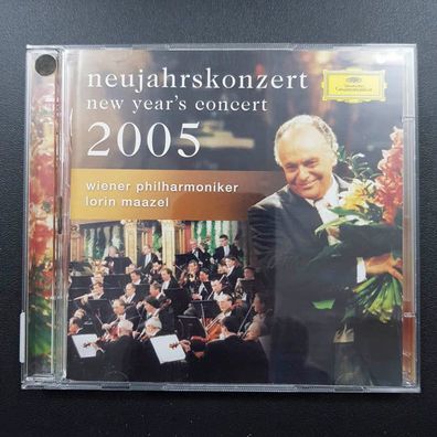 WIENER Philharmoniker neujahrskonzert 2005 NM/EX (2CD, Klassik, DG)