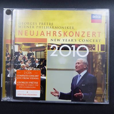 WIENER Philharmoniker neujahrskonzert 2010 NM/EX (2CD, Klassik, DG)
