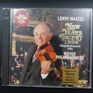 WIENER Philharmoniker neujahrskonzert 1996 EX/EX (2CD, Klassik)