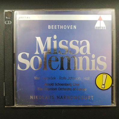 Nikolaus Harnoncourt beethoven - missa solemnis Germany NM/EX (2CD, Klassik)