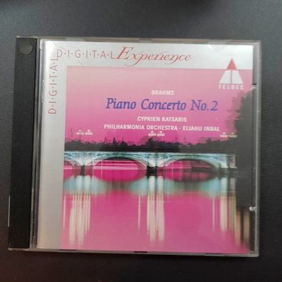 ELIAHU INBAL brahms - piano concertos no. 2 EX/EX (CD Album, Klassik, Teldec)