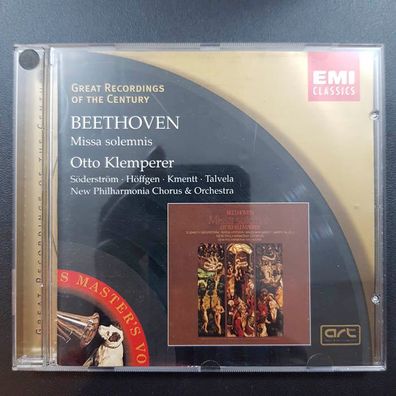 OTTO Klemperer beethoven missa solemnis NM/EX (CD Album, Klassik, EMI Classics)