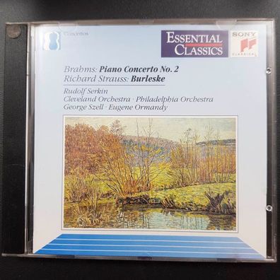 RUDOLF SERKIN brahms piano conc 2 / strauss burleske EX/EX (CD Album, Klassik)