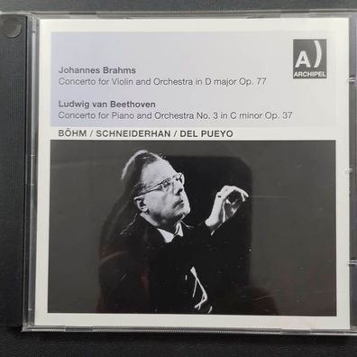 KARL BÖHM schneiderhan brahms del pueyo beethoven EX/EX (CD Album, Klassik)