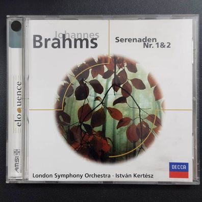 ISTVAN Kertesz brahms - serenaden nr. 1&2 NM/EX (CD Album, Klassik, Decca)