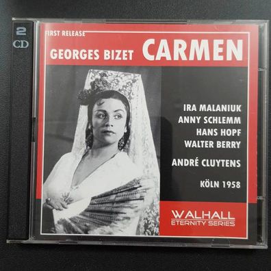ANDRE Cluytens bizet carmen NM/EX (2CD, Klassik, Walhall Eternity Series)