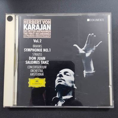 Herbert VON Karajan die ersten aufnahmen (vol. 2) FULL SILVER PDO WGER EX/EX