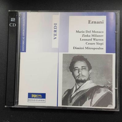 Dimitri Mitropoulos giuseppe verdi - ernani VG+/EX (2CD, Klassik, Bongiovanni)