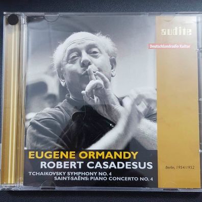 ROBERT Casadesus tchaikovsky symphony 4 EX/EX (CD Album, Klassik, Audite)