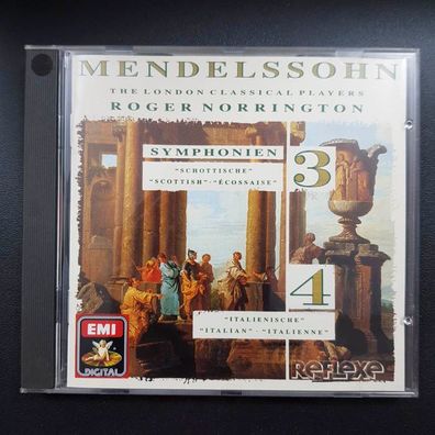 ROGER Norrington mendelssohn symph. 3/4 NM/EX (CD Album, Klassik, EMI Digital)