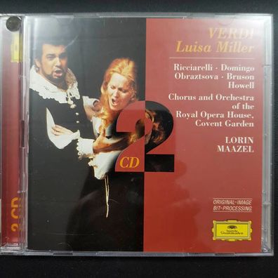 LORIN MAAZEL verdi - luisa miller EX/EX (2CD, Klassik, DG)