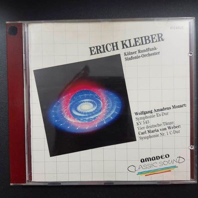 ERICH Kleiber mozart / von weber EX/EX (CD Album, Klassik, Amadeo)