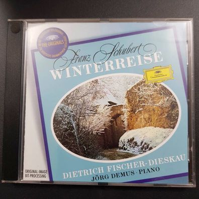 JÖRT GEMUS schubert - winterreise EX/EX (CD Album, Klassik, DG)