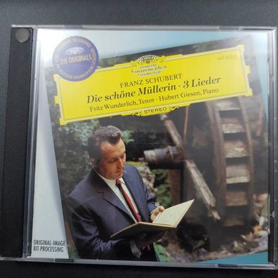FRITZ Wunderlich schubert - die schöne müllerin NM/EX (CD Album, Klassik, DG)