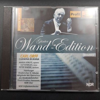 GÜNTER WAND carl orff - carmina burana NM/EX (CD Album, Klassik)