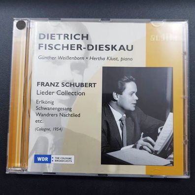 Dietrich Fischer Dieskau franz schubert - lieder collection EX/EX (CD Album)